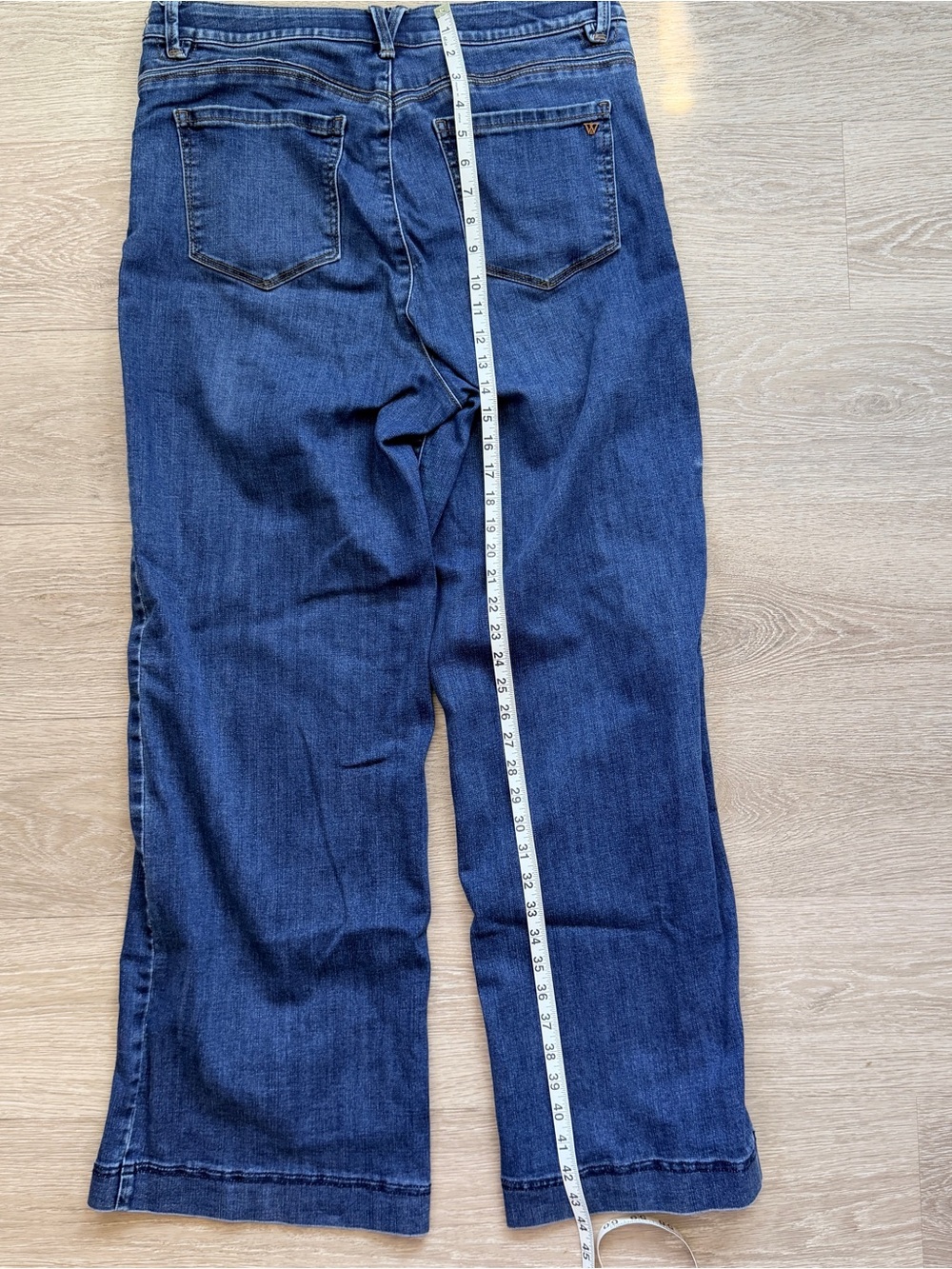 Wit & Wisdom High Rise Wide Leg Denim Jeans, Size 14 - Picture 6 of 6